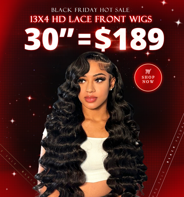 [30"=$189] Lolly 30 36 inch Long 13x4 HD Lace Front Wigs Ready to Wear Glueless Pre Plucked Pre Bleached Knots Human Hair Wigs Flash Sale